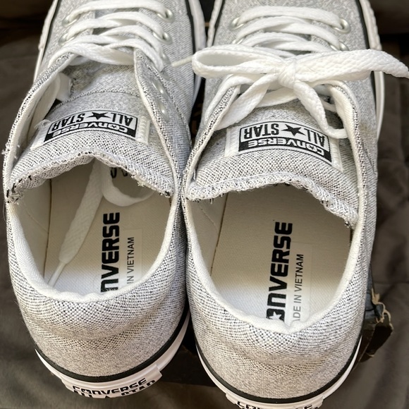 Converse Womens sz 7 Madison Ox white/black/white NEW in box SUPER NICE! - Picture 3 of 8